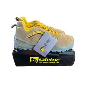 Men’s Safetoe Steel Toe Safety Shoe. Size 12. NWB!!